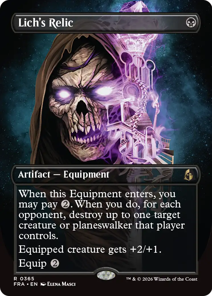 Lich's Relic (Borderless) [Reality Fracture] | Empire Gaming NC