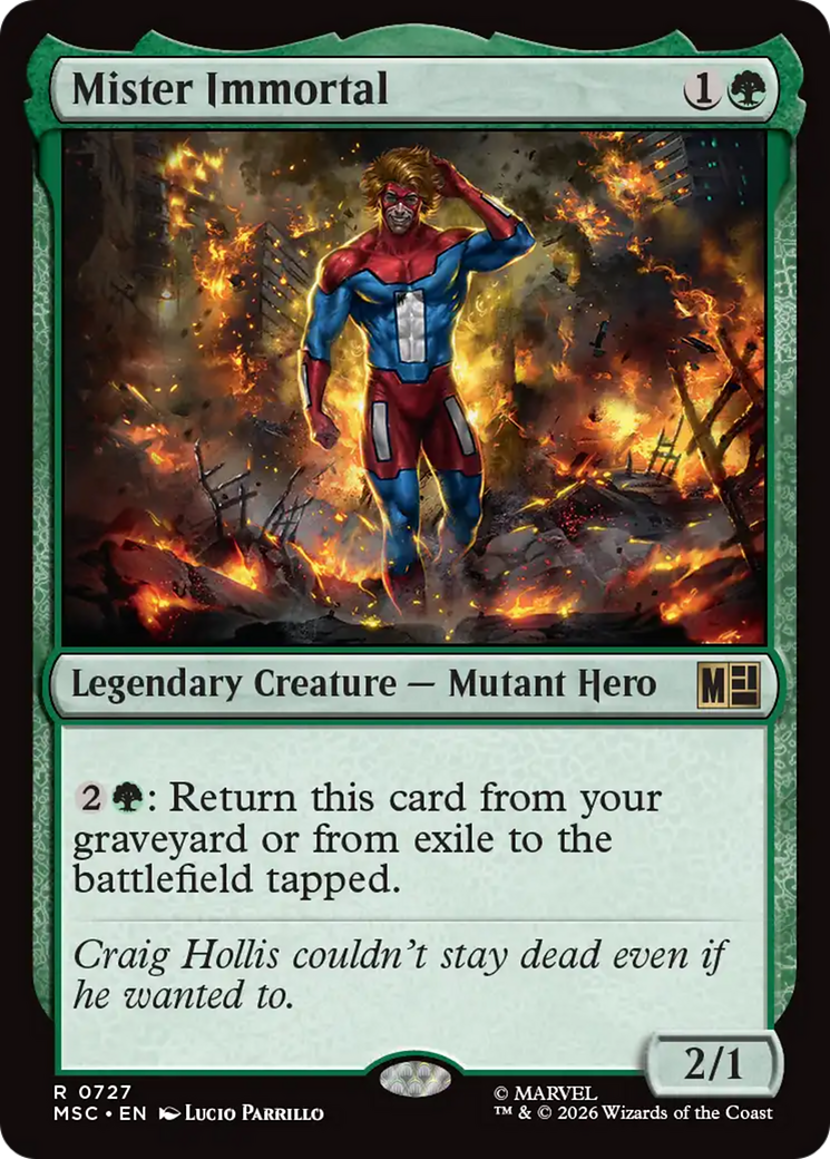 Mister Immortal [Marvel Super Heroes Commander] | Empire Gaming NC
