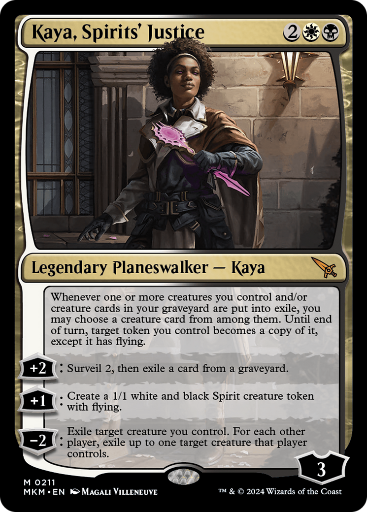 Kaya, Spirits' Justice [Murders at Karlov Manor] | Empire Gaming NC