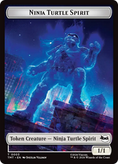 Mutant // Ninja Turtle Spirit Double-Sided Token [Teenage Mutant Ninja Turtles Tokens] | Empire Gaming NC