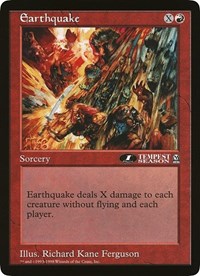 Earthquake (Oversized) [Oversize Cards] | Empire Gaming NC