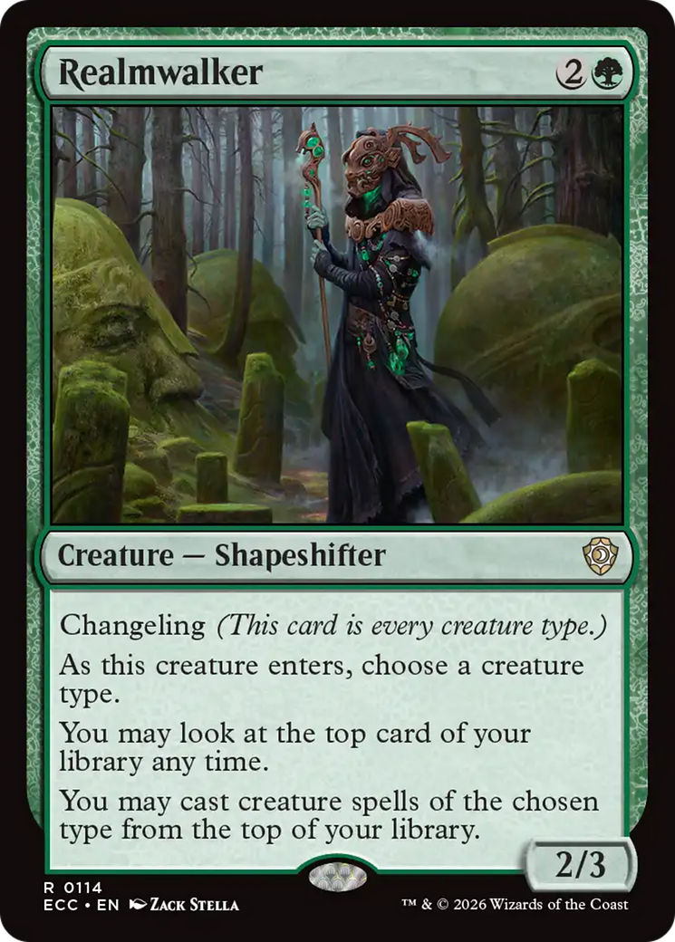 Realmwalker [Lorwyn Eclipsed Commander] | Empire Gaming NC