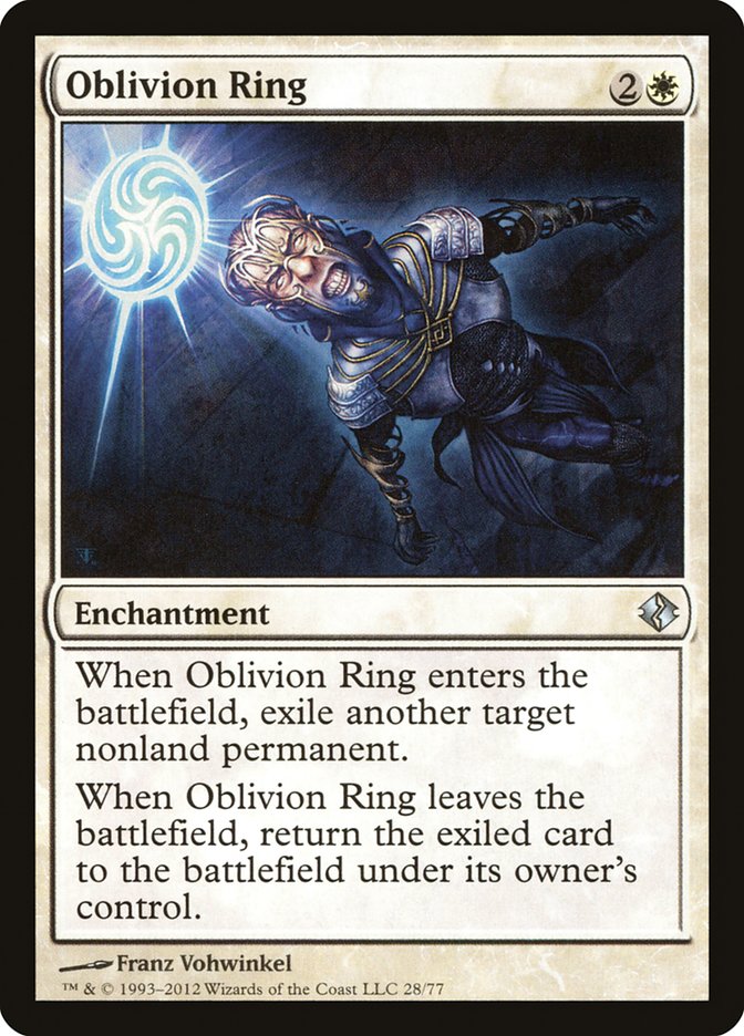Oblivion Ring [Duel Decks: Venser vs. Koth] | Empire Gaming NC
