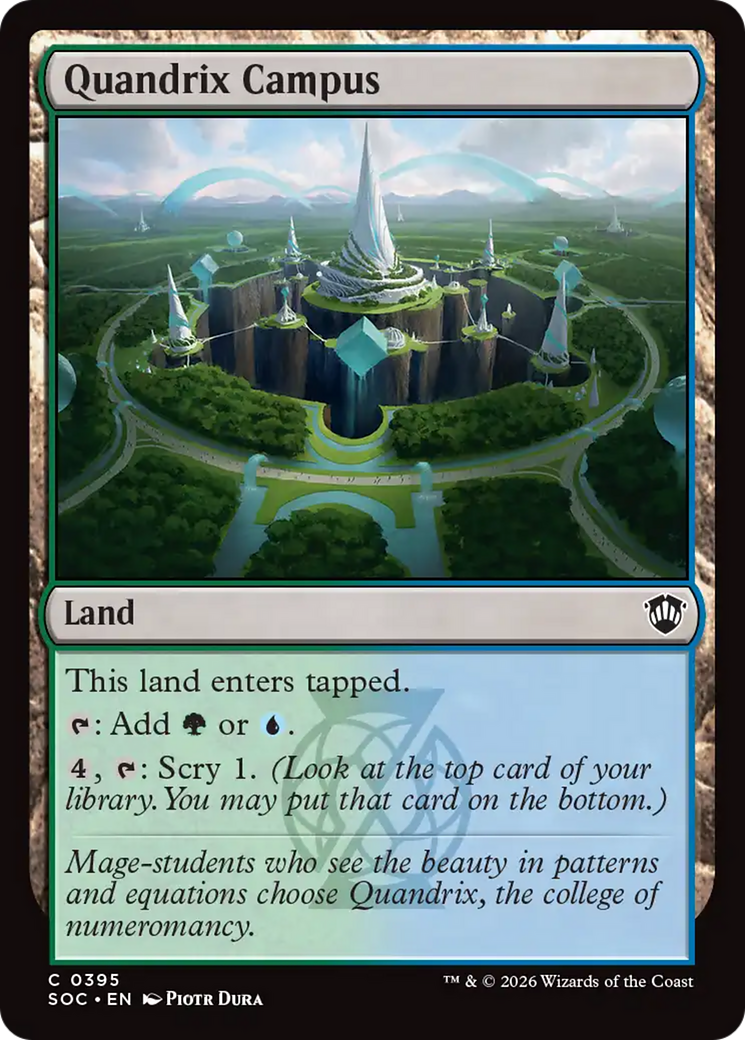 Quandrix Campus [Secrets of Strixhaven Commander] | Empire Gaming NC