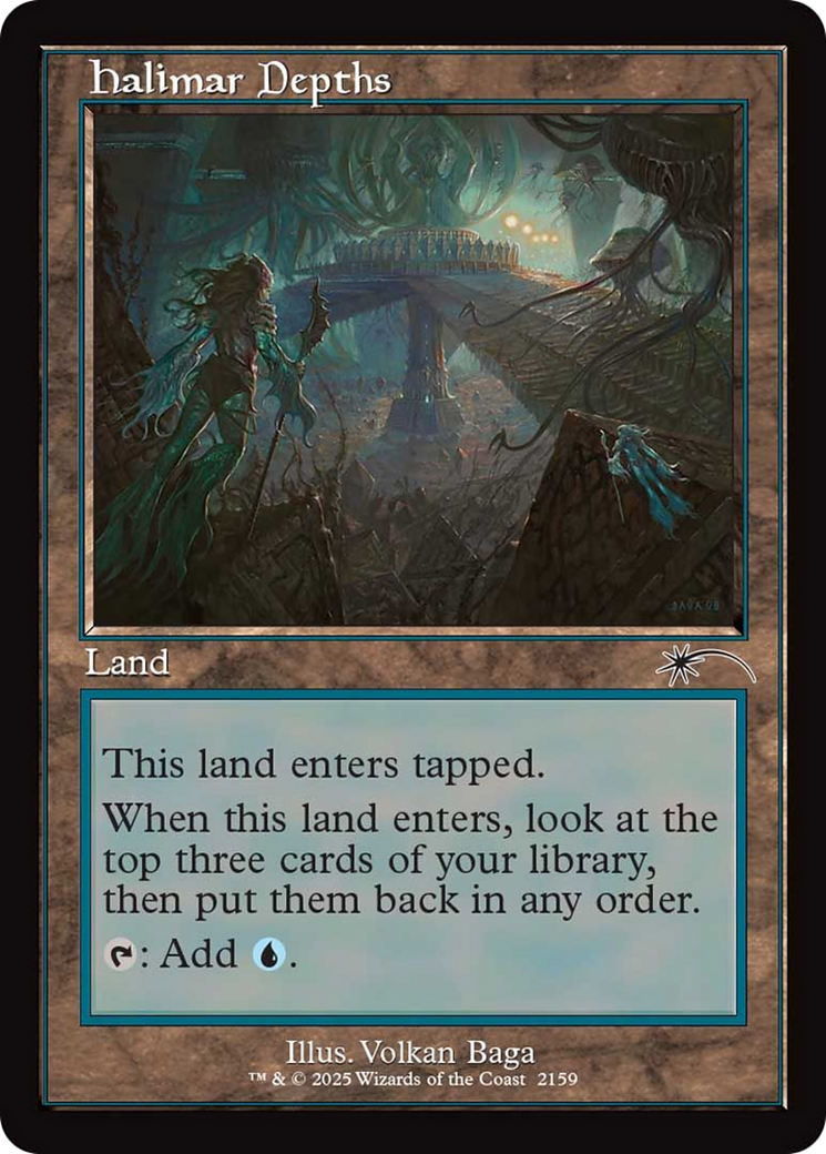 Halimar Depths (Retro Frame) [Secret Lair Drop Series] | Empire Gaming NC