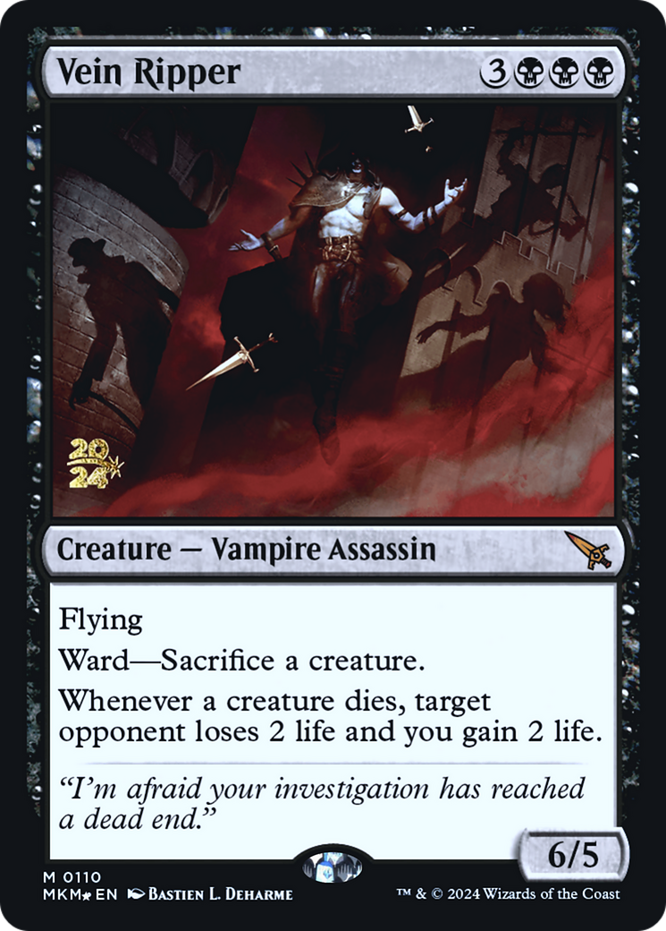 Vein Ripper [Murders at Karlov Manor Prerelease Promos] | Empire Gaming NC