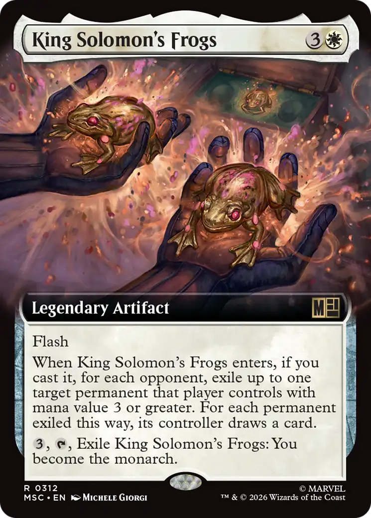 King Solomon's Frogs (Extended Art) [Marvel Super Heroes Commander] | Empire Gaming NC