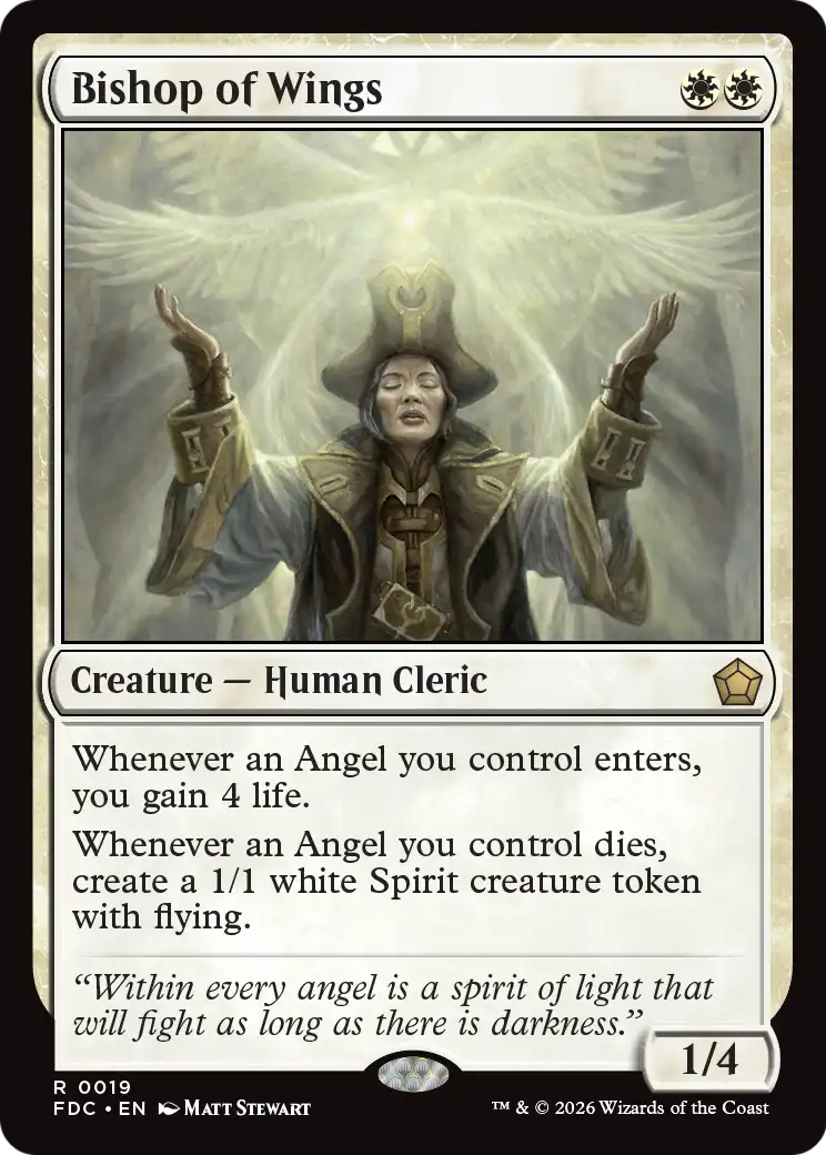 Bishop of Wings [Foundations Commander] | Empire Gaming NC