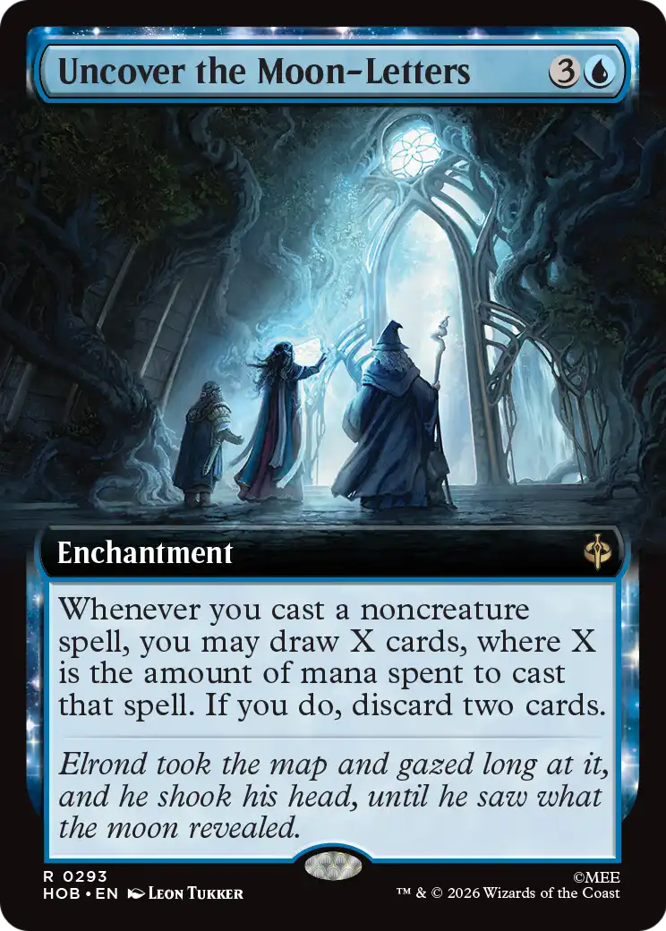 Uncover the Moon-Letters (Extended Art) [The Hobbit] | Empire Gaming NC