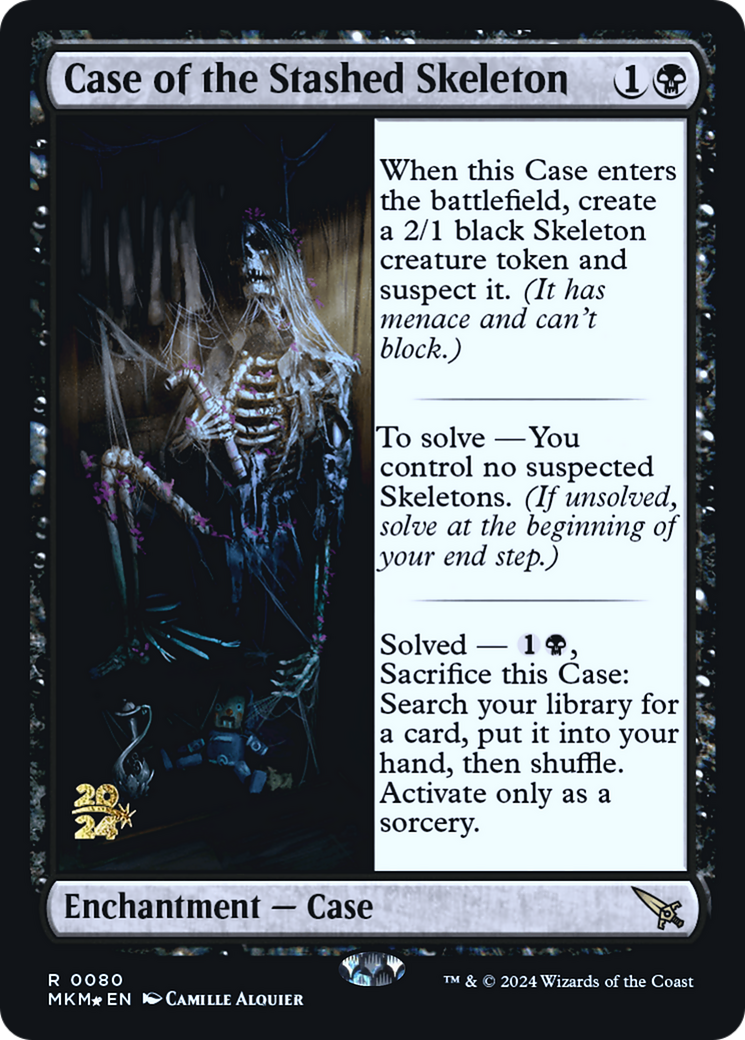 Case of the Stashed Skeleton [Murders at Karlov Manor Prerelease Promos] | Empire Gaming NC