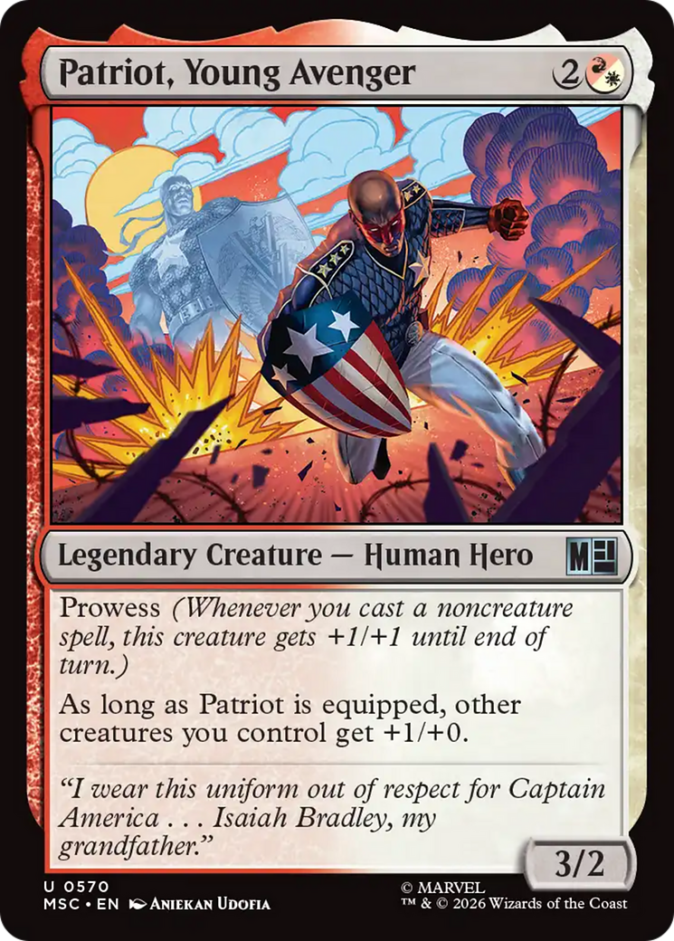 Patriot, Young Avenger [Marvel Super Heroes Commander] | Empire Gaming NC