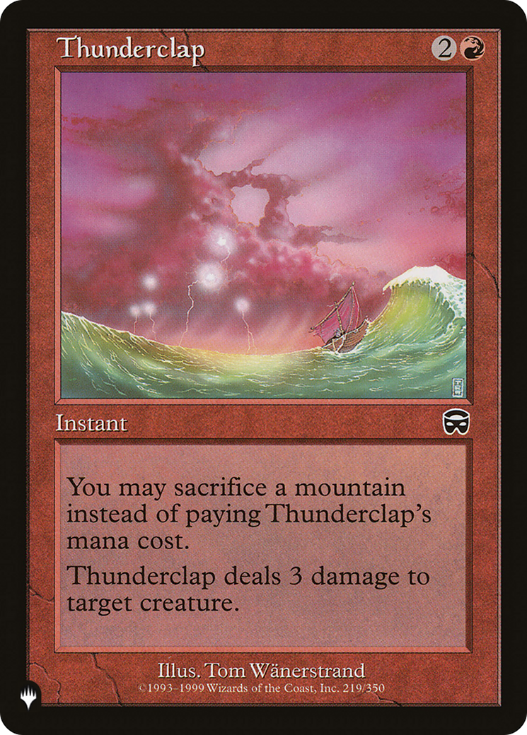 Thunderclap [The List] | Empire Gaming NC