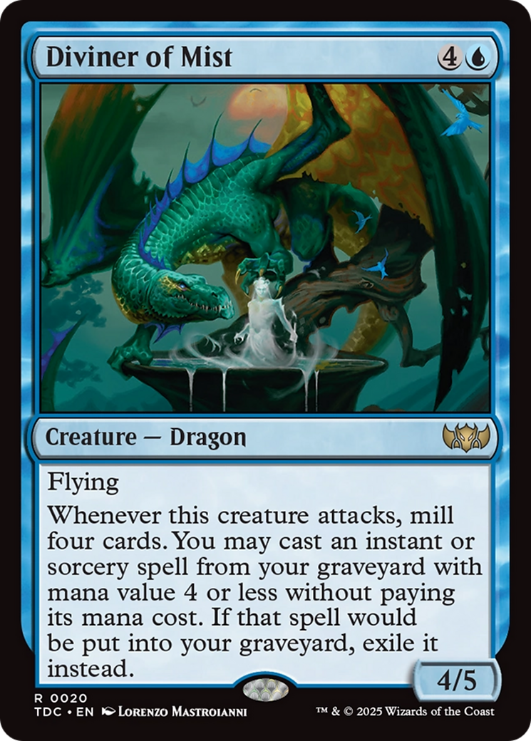 Diviner of Mist [Tarkir: Dragonstorm Commander] | Empire Gaming NC