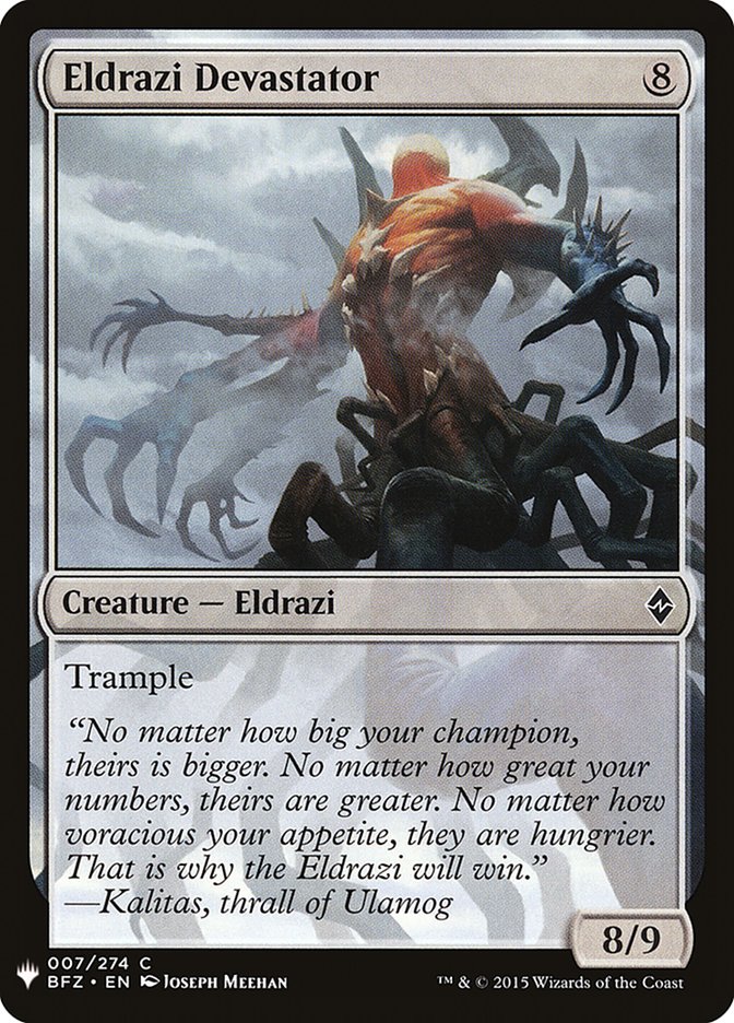 Eldrazi Devastator [Mystery Booster] | Empire Gaming NC