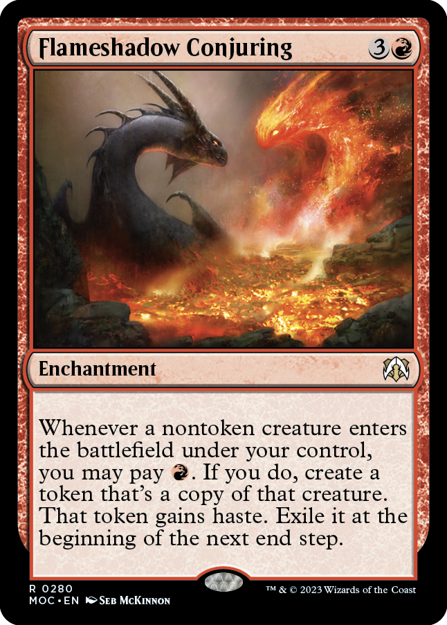 Flameshadow Conjuring [March of the Machine Commander] | Empire Gaming NC