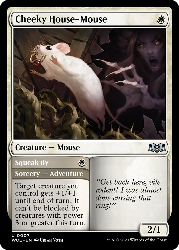 Cheeky House-Mouse [Wilds of Eldraine] | Empire Gaming NC