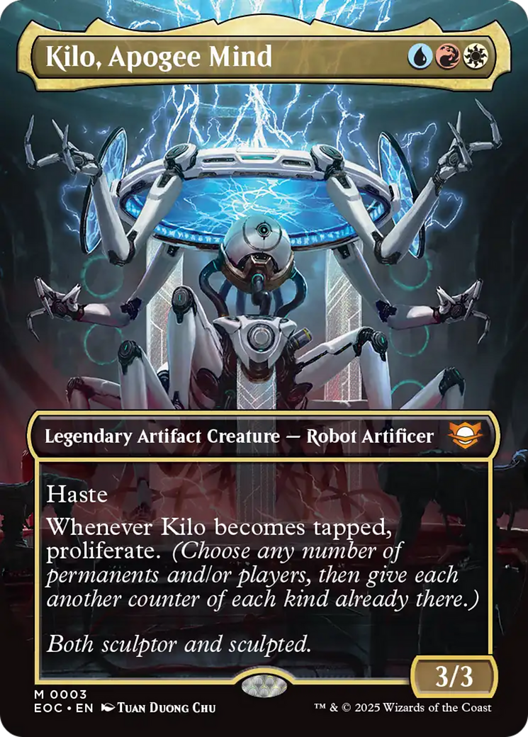 Kilo, Apogee Mind (Borderless) [Edge of Eternities Commander] | Empire Gaming NC