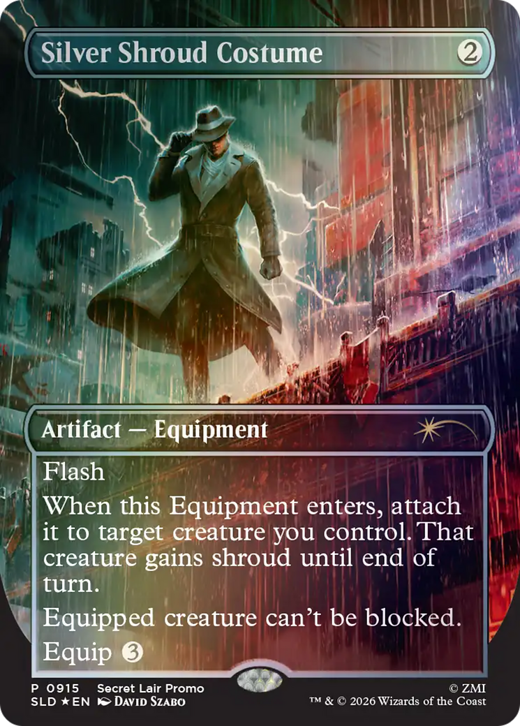 Silver Shroud Costume [Secret Lair Drop Series] | Empire Gaming NC