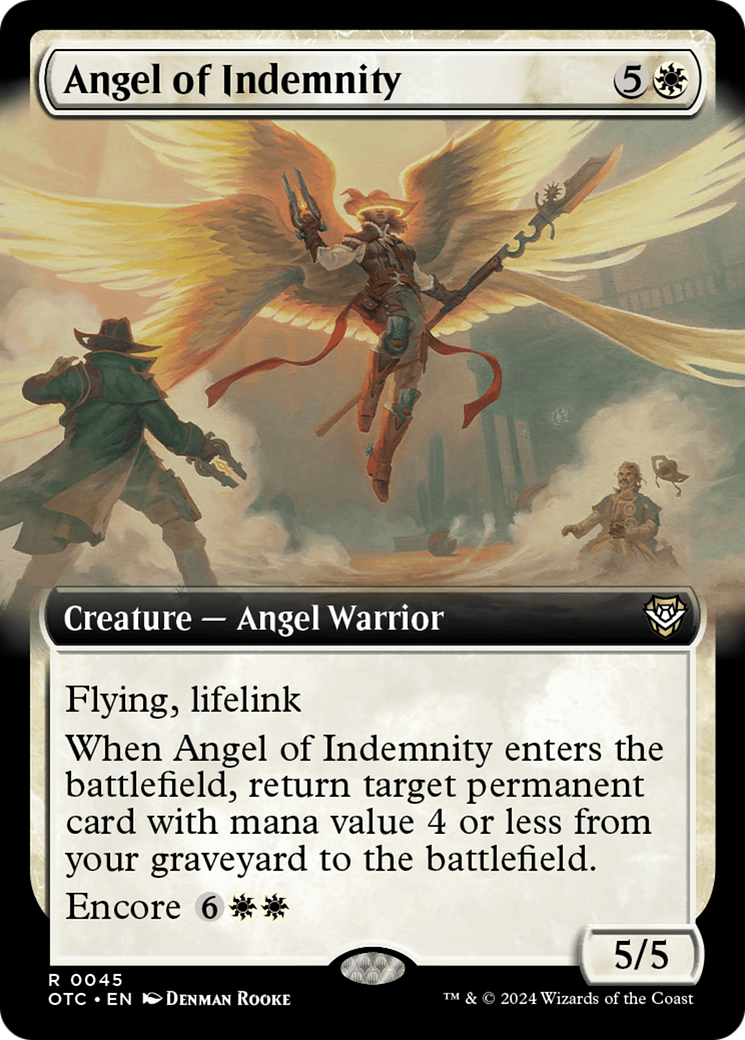 Angel of Indemnity (Extended Art) [Outlaws of Thunder Junction Commander] | Empire Gaming NC