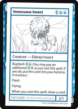 Innocuous Insect (2021 Edition) [Mystery Booster Playtest Cards] | Empire Gaming NC