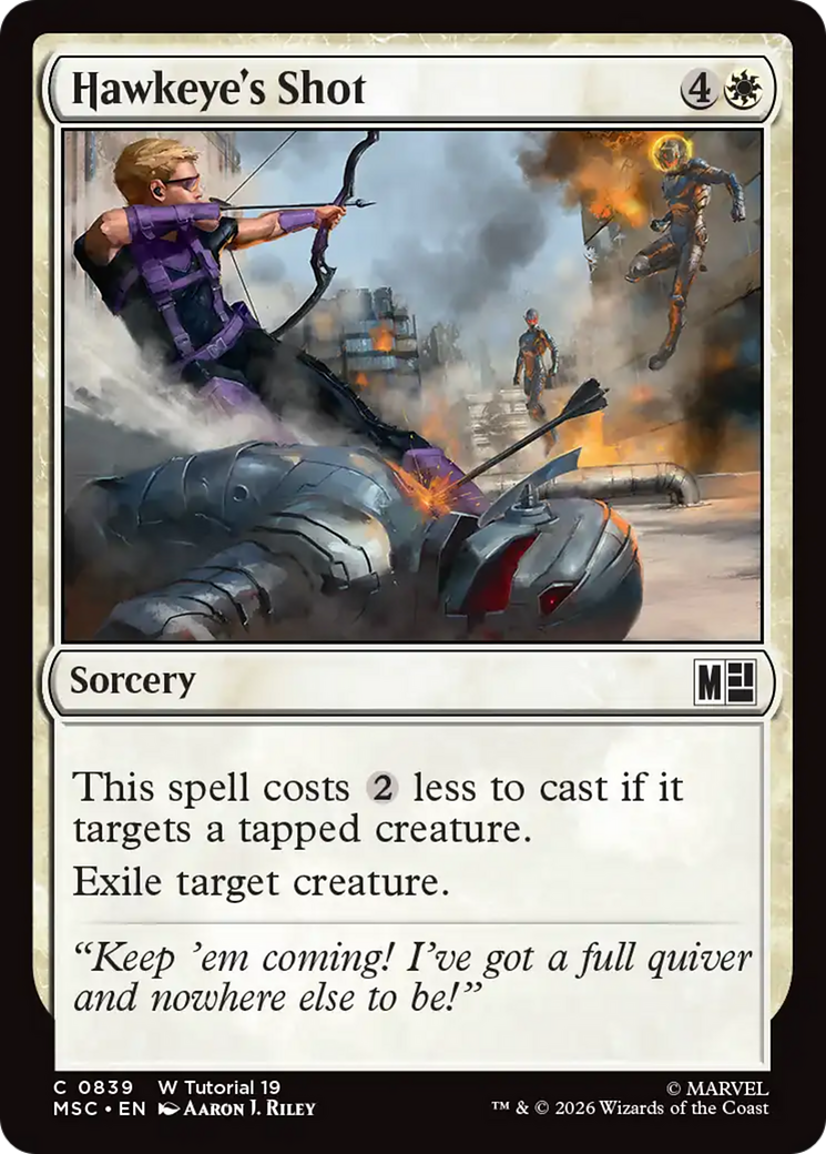 Hawkeye's Shot [Marvel Super Heroes Commander] | Empire Gaming NC