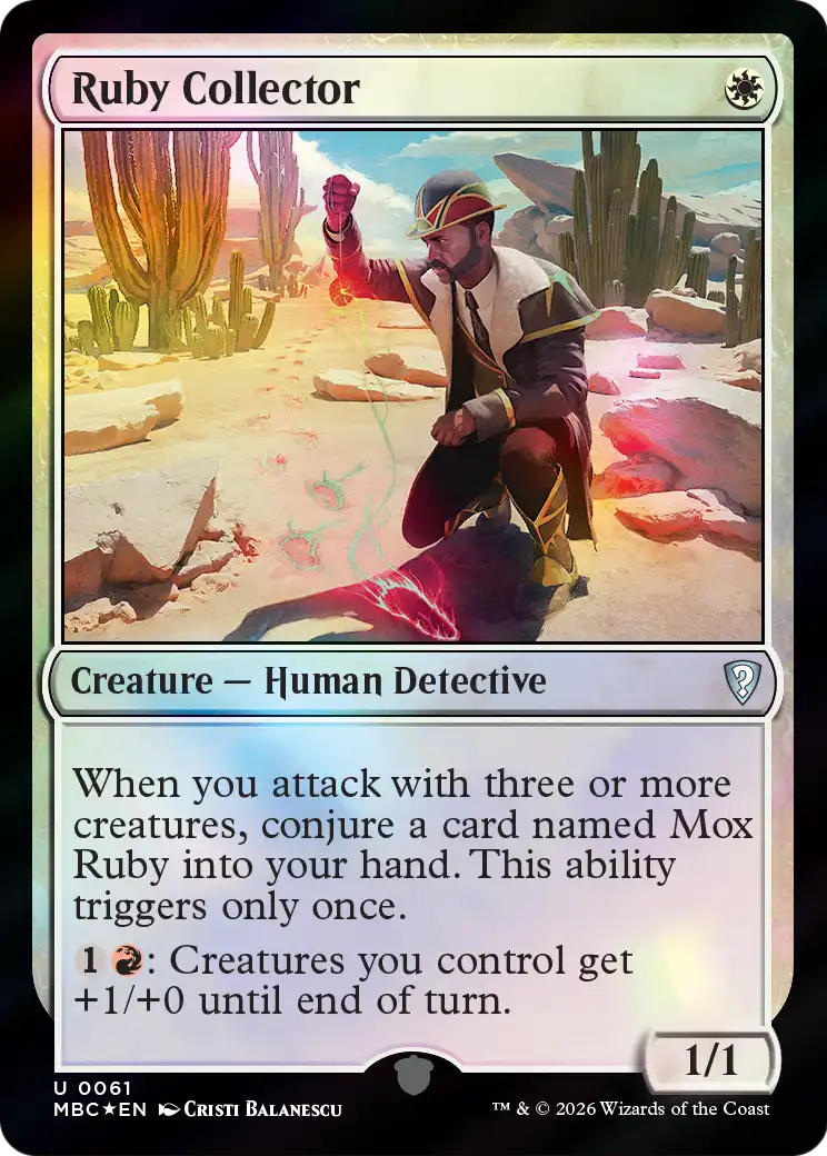 Ruby Collector [Mystery Booster: Commander Edition] | Empire Gaming NC
