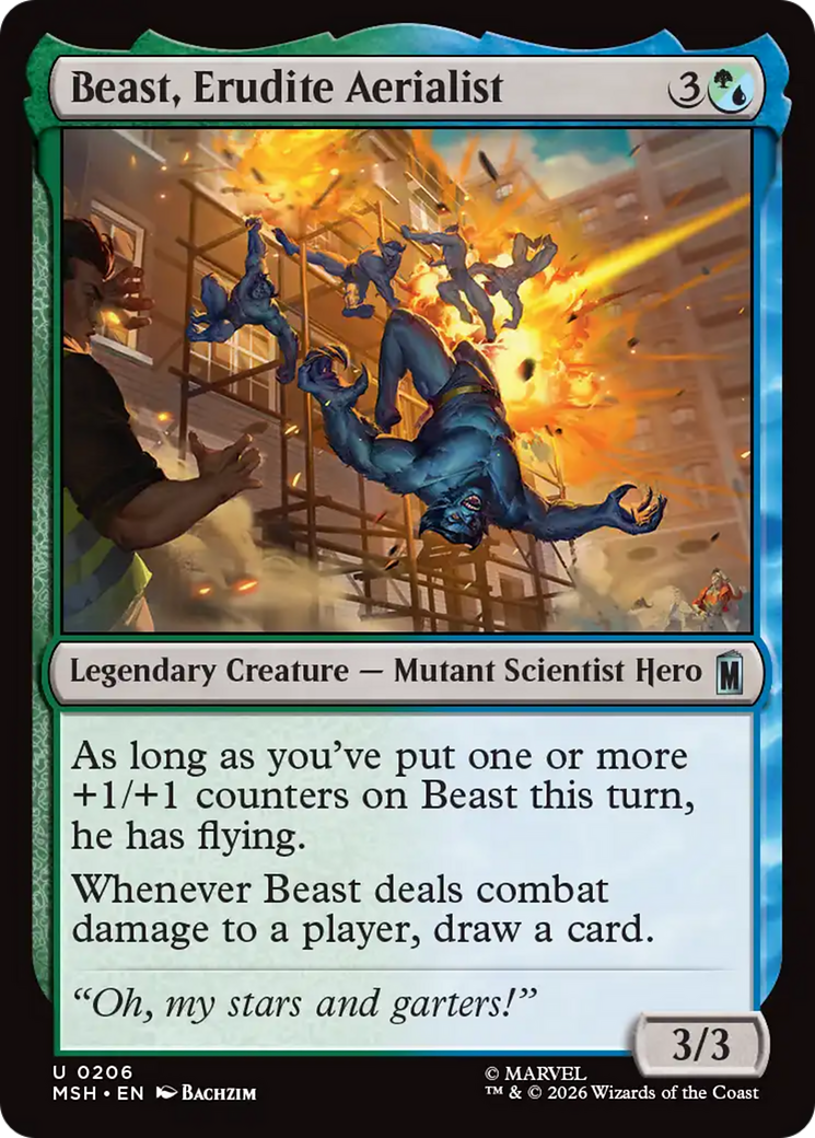 Beast, Erudite Aerialist [Marvel Super Heroes] | Empire Gaming NC