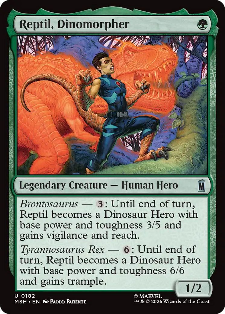 Reptil, Dinomorpher [Marvel Super Heroes] | Empire Gaming NC