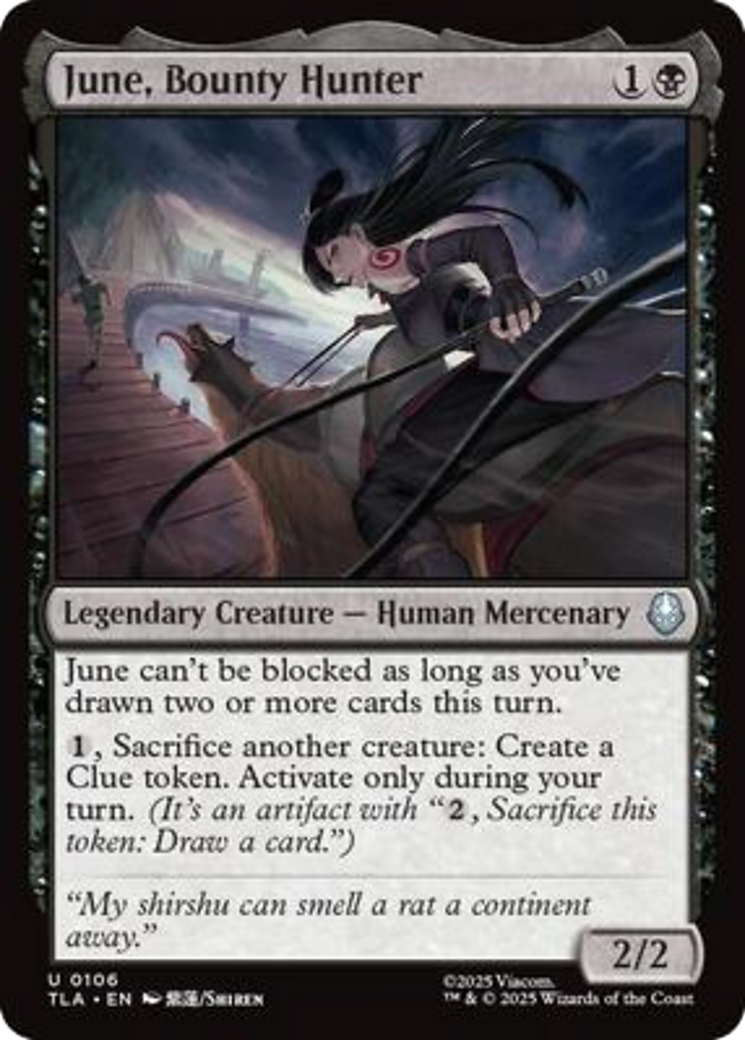 June, Bounty Hunter [Avatar: The Last Airbender] | Empire Gaming NC