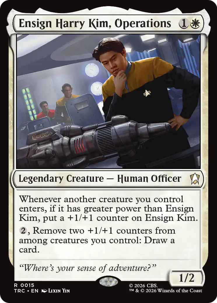 Ensign Harry Kim, Operations [Star Trek Commander] | Empire Gaming NC