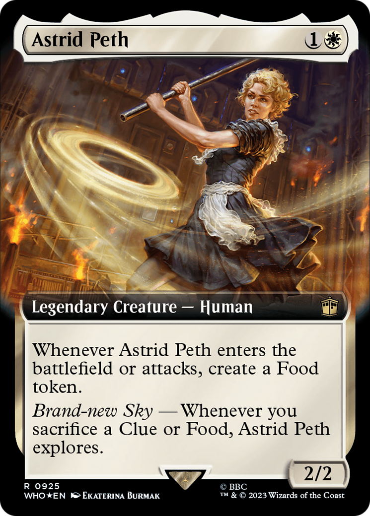 Astrid Peth (Extended Art) (Surge Foil) [Doctor Who] | Empire Gaming NC