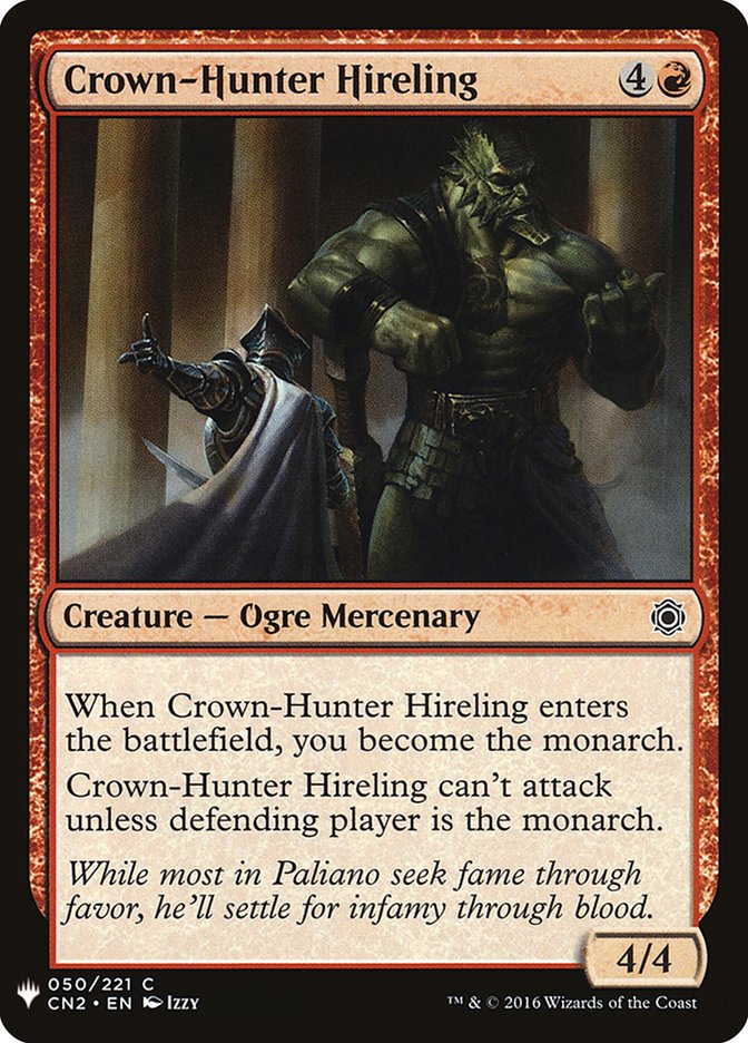 Crown-Hunter Hireling [Mystery Booster] | Empire Gaming NC