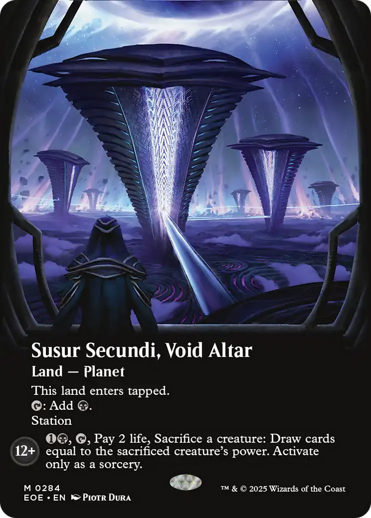 Susur Secundi, Void Altar (Borderless) [Edge of Eternities] | Empire Gaming NC