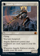 Enduring Angel // Angelic Enforcer [Innistrad: Midnight Hunt] | Empire Gaming NC