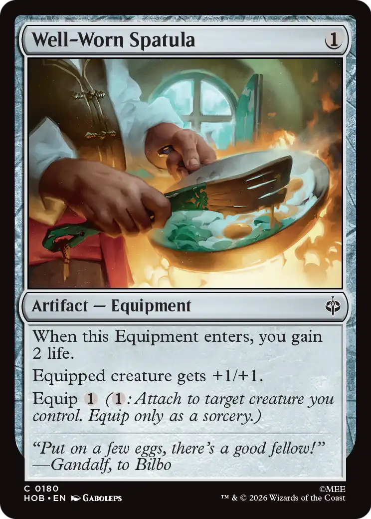 Well-Worn Spatula [The Hobbit] | Empire Gaming NC