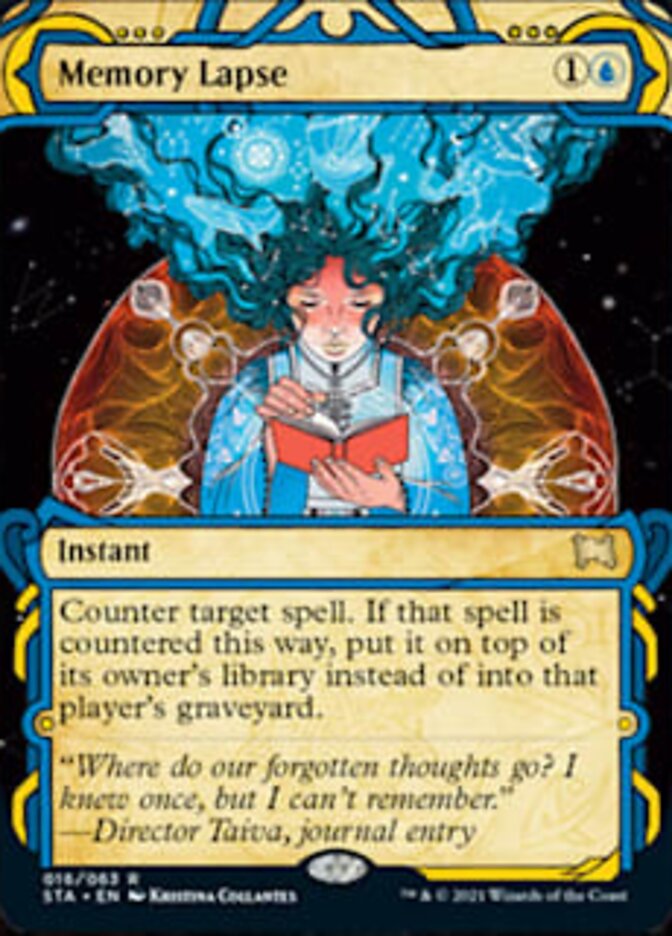 Memory Lapse (Foil Etched) [Strixhaven: Mystical Archive] | Empire Gaming NC
