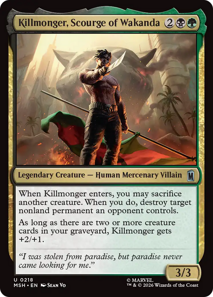 Killmonger, Scourge of Wakanda [Marvel Super Heroes] | Empire Gaming NC