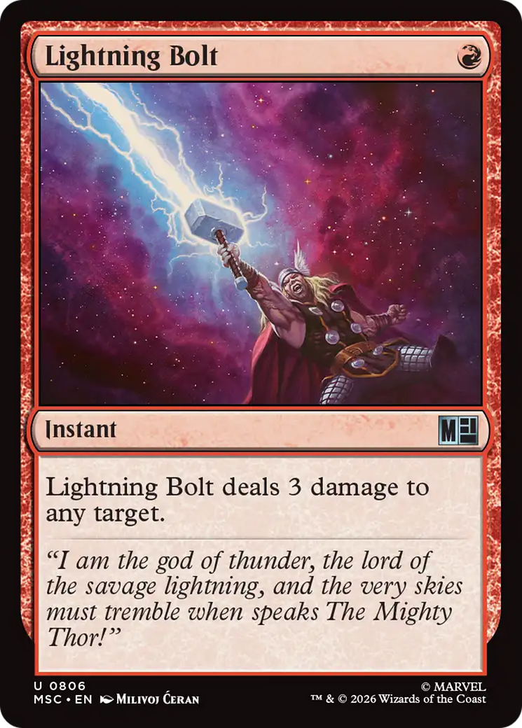 Lightning Bolt [Marvel Super Heroes Commander] | Empire Gaming NC