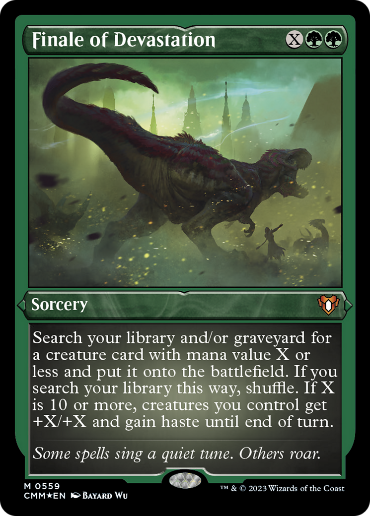 Finale of Devastation (Foil Etched) [Commander Masters] | Empire Gaming NC