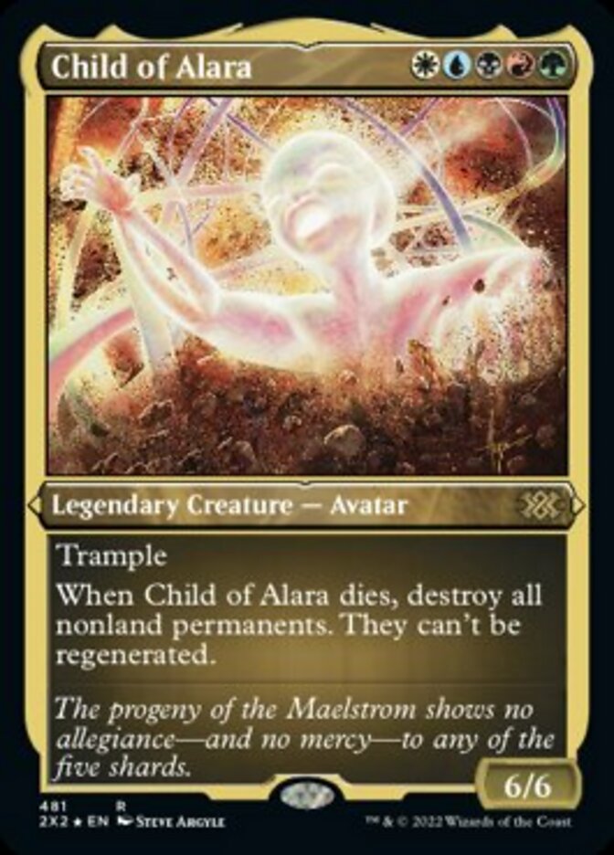 Child of Alara (Foil Etched) [Double Masters 2022] | Empire Gaming NC