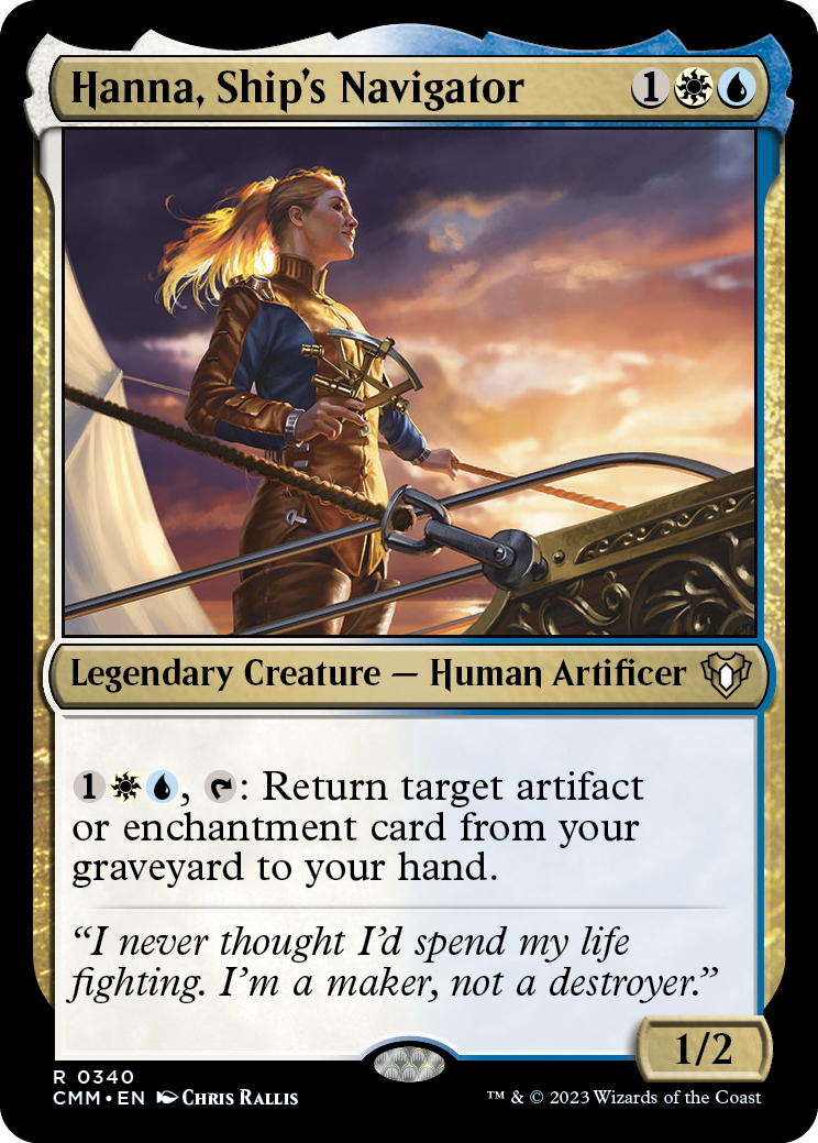 Hanna, Ship's Navigator [Commander Masters] | Empire Gaming NC