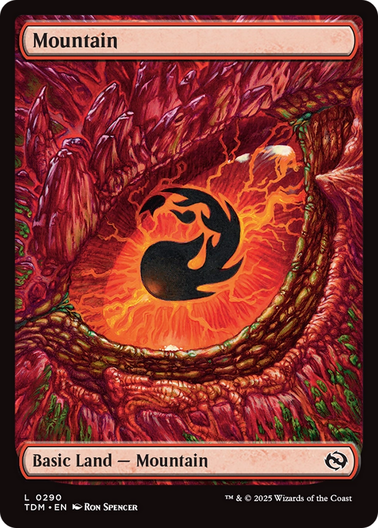 Mountain (0290) [Tarkir: Dragonstorm] | Empire Gaming NC
