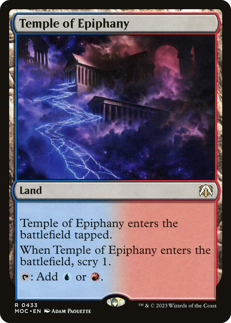 Temple of Epiphany [March of the Machine Commander] | Empire Gaming NC