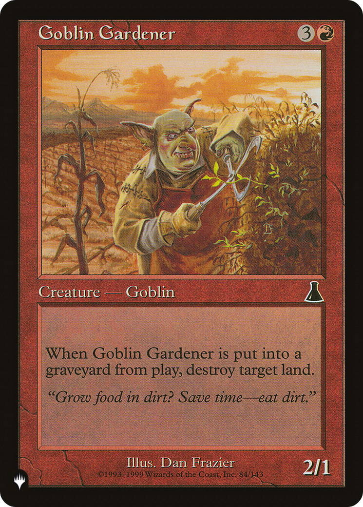 Goblin Gardener [The List Reprints] | Empire Gaming NC