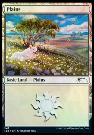 Plains (Dogs) (547) [Secret Lair Drop Promos] | Empire Gaming NC