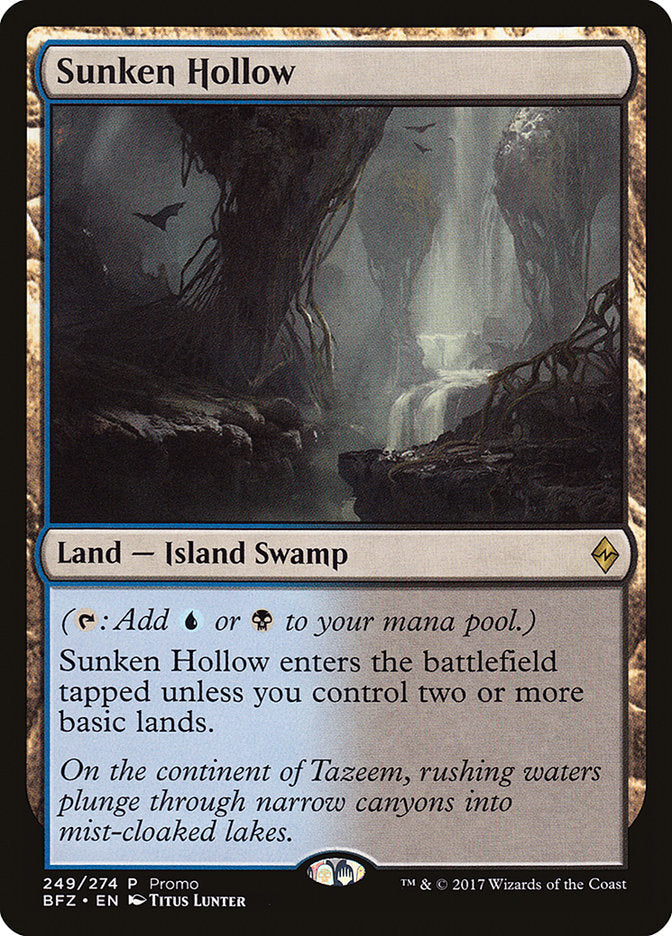 Sunken Hollow (Promo) [Standard Showdown Promos] | Empire Gaming NC