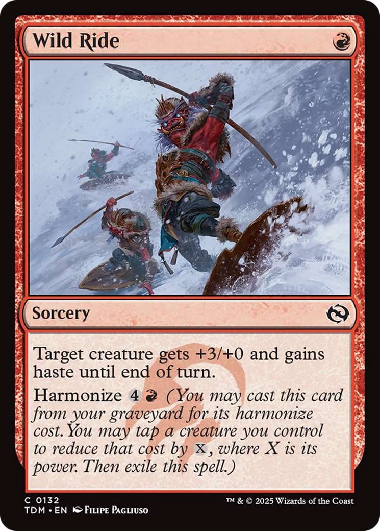Wild Ride [Tarkir: Dragonstorm] | Empire Gaming NC