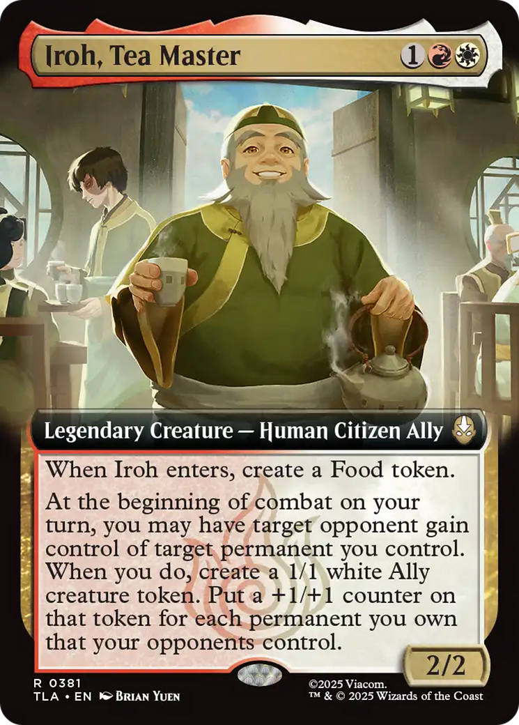 Iroh, Tea Master (Extended Art) [Avatar: The Last Airbender] | Empire Gaming NC
