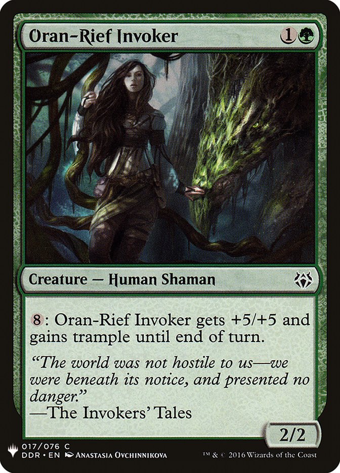 Oran-Rief Invoker [Mystery Booster] | Empire Gaming NC