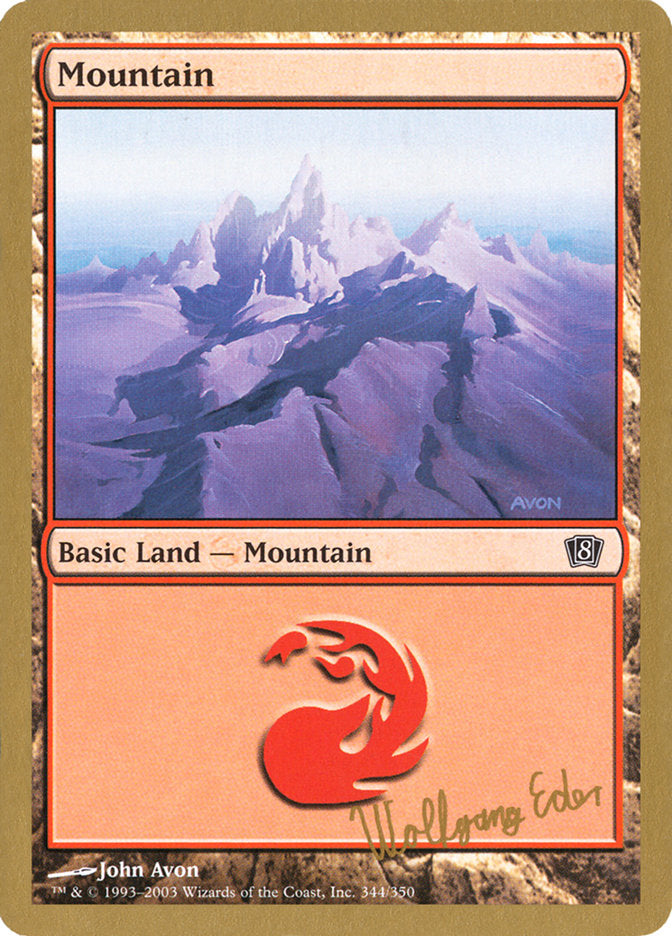 Mountain (Wolfgang Eder) [World Championship Decks 2003] | Empire Gaming NC